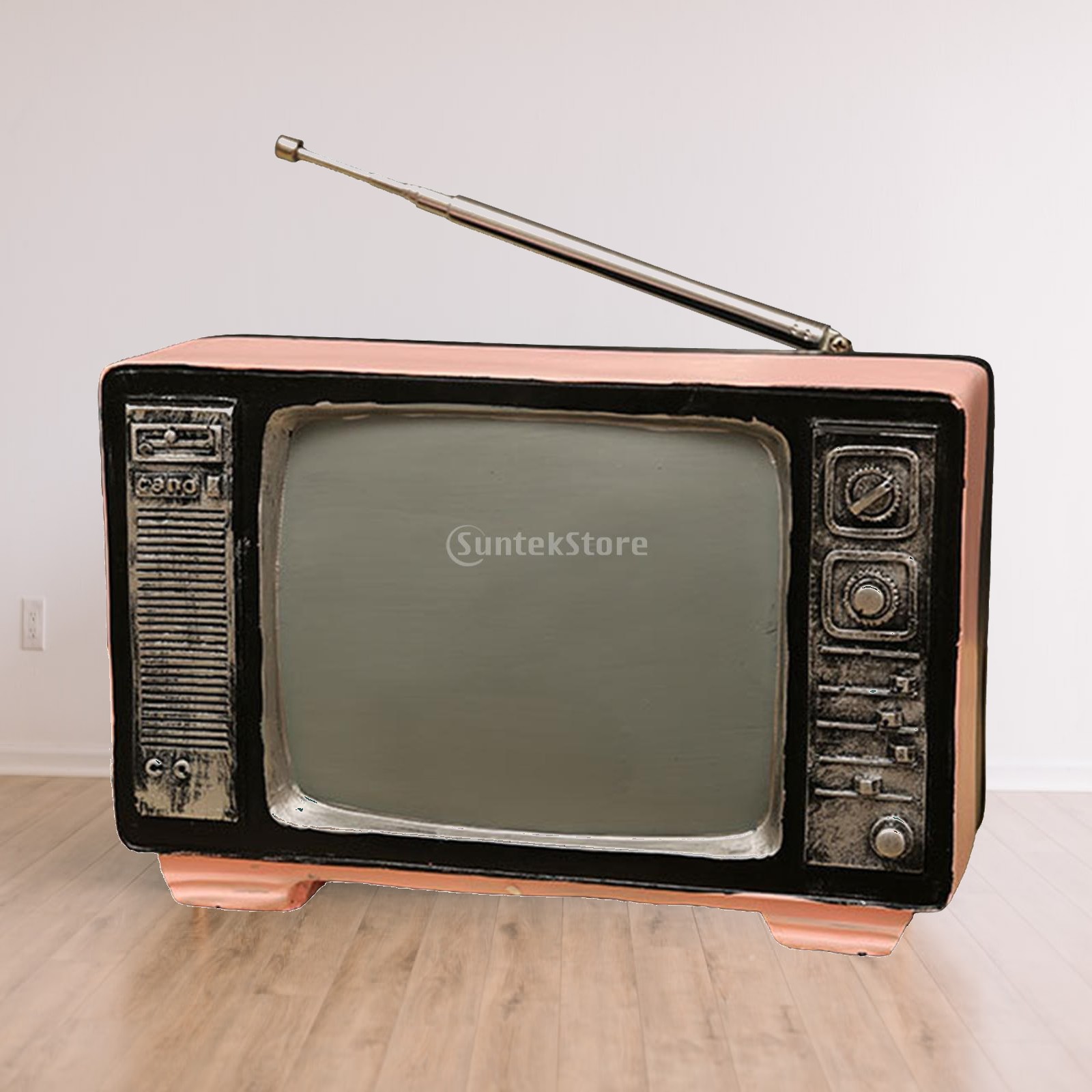 Vintage Collectibles Store - Realistic Retro TV Model Resin Craft