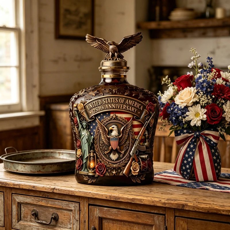 Vintage American Freedom Eagle - Vintage Collectible Liquor Bottles ulasan dan harga