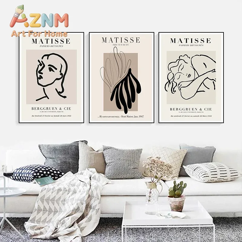Vintage Henri Matisse Famous P - Vintage Collectible Posters ulasan dan harga