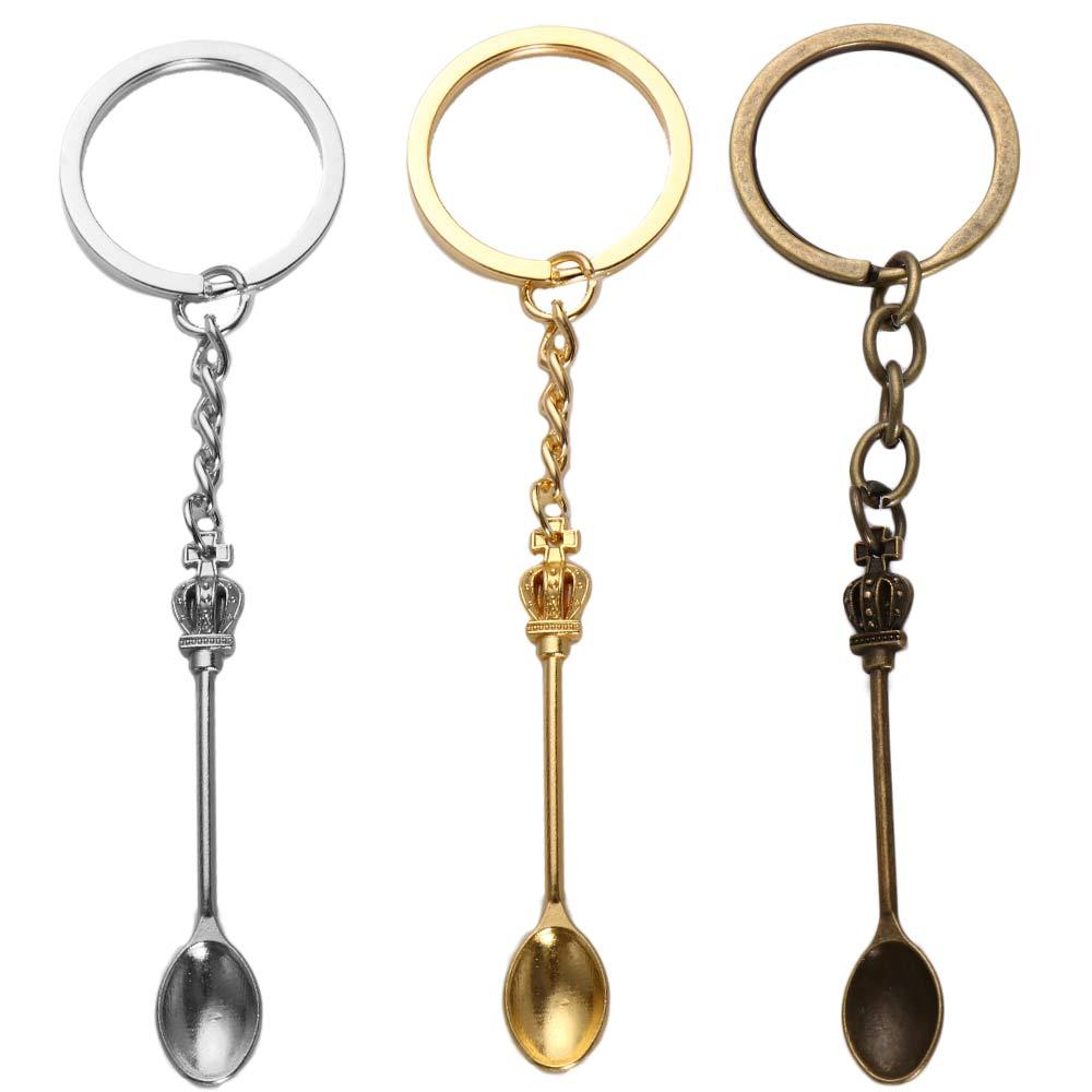 New Fashion Men 30mm Keychain  - Vintage Collectible Spoons ulasan dan harga