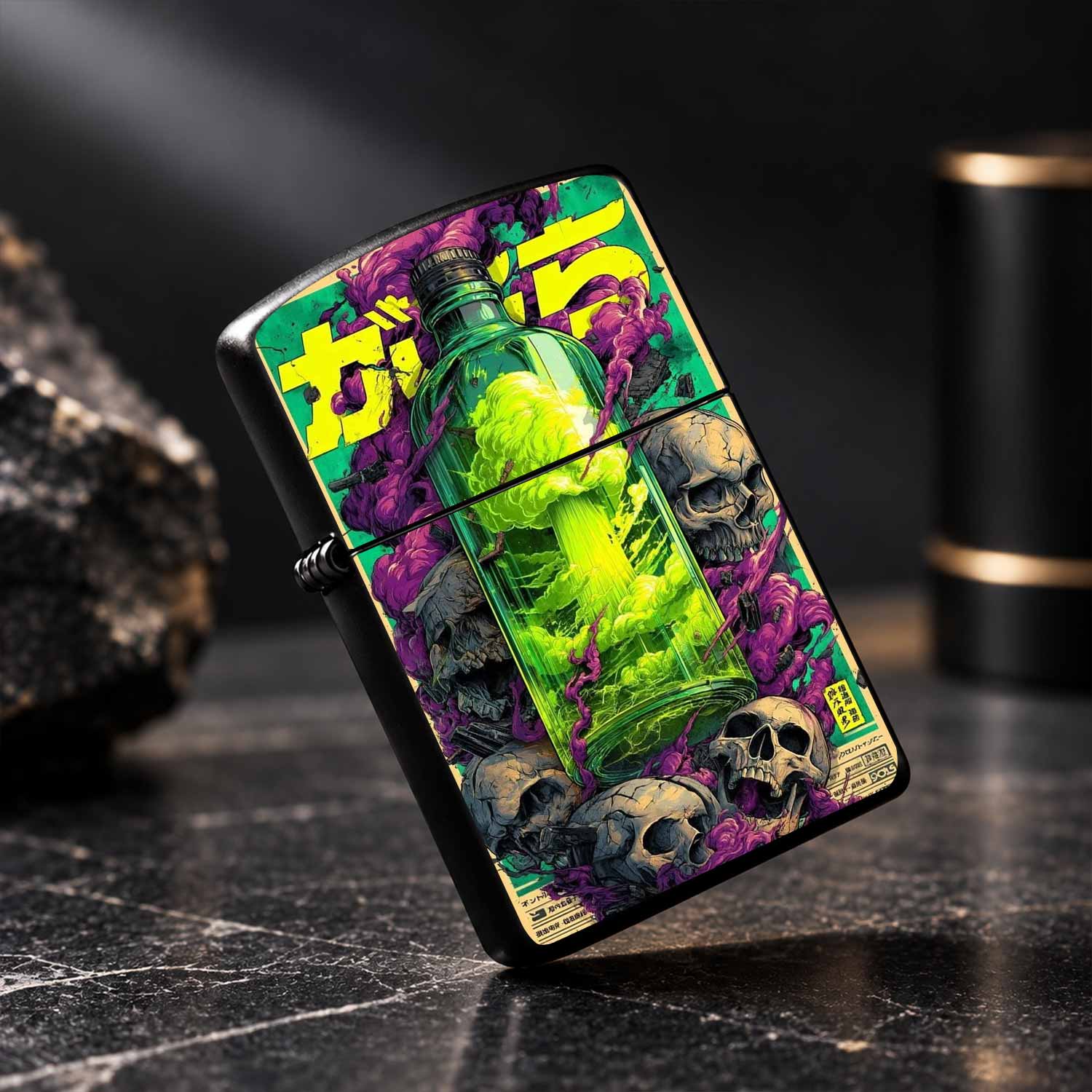 Retro Cyber Lighter Creative M - Vintage Collectible Bottles ulasan dan harga