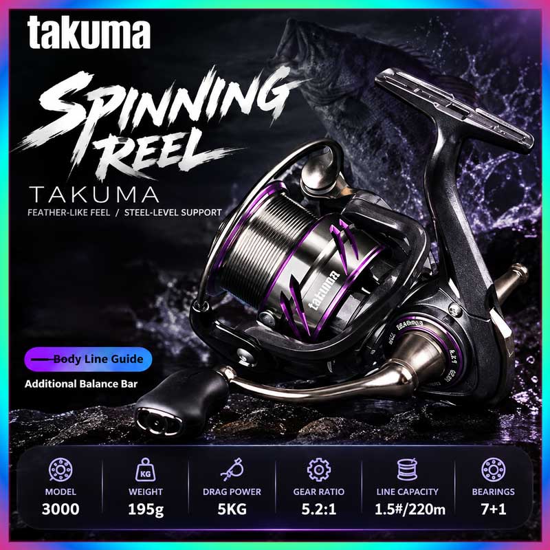 Takuma Lingxi 3000s Lightweigh - Developing Tank Reel ulasan dan harga