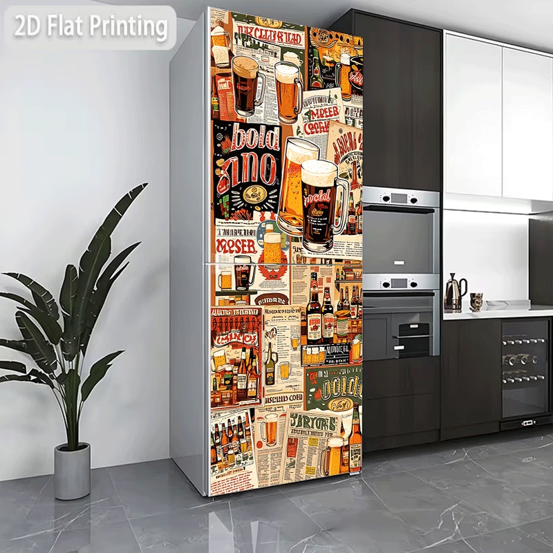 Refrigerator Sticker  Refriger - Vintage Collectible Posters ulasan dan harga